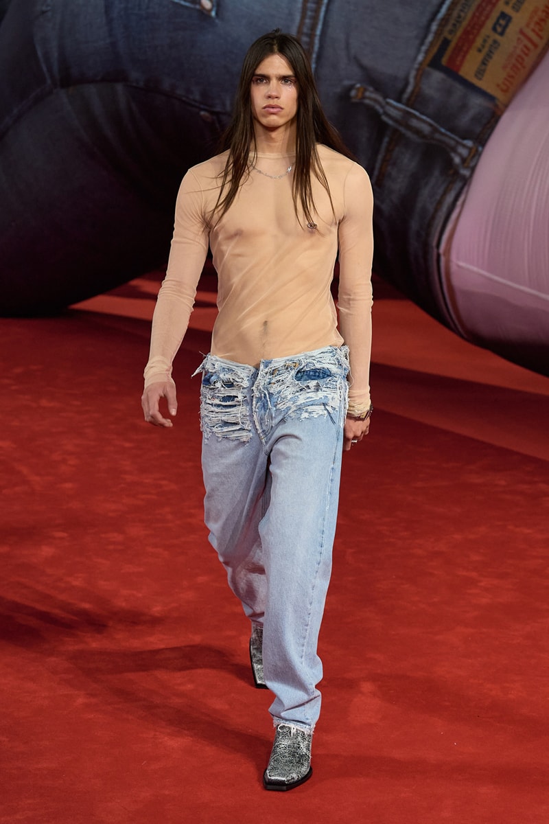 Diesel Fall/Winter 2022 Runway Show Glenn Martens Milan Fashion Week Autumn Winter FW22 