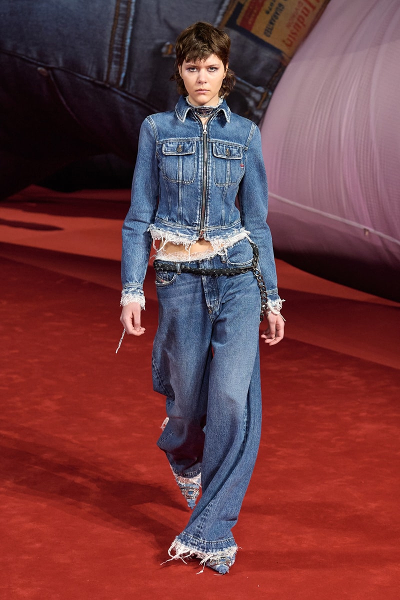 Diesel Fall/Winter 2022 Runway Show Glenn Martens Milan Fashion Week Autumn Winter FW22 