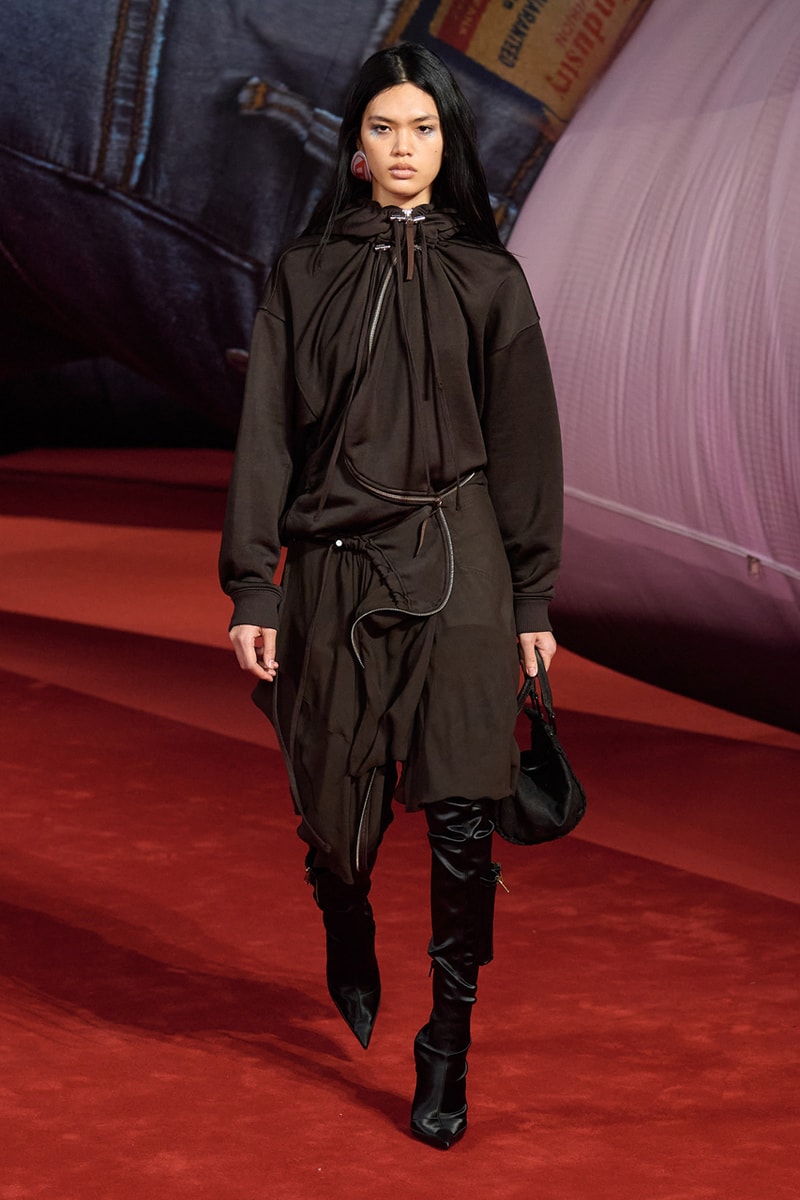 Diesel Fall/Winter 2022 Runway Show Glenn Martens Milan Fashion Week Autumn Winter FW22 