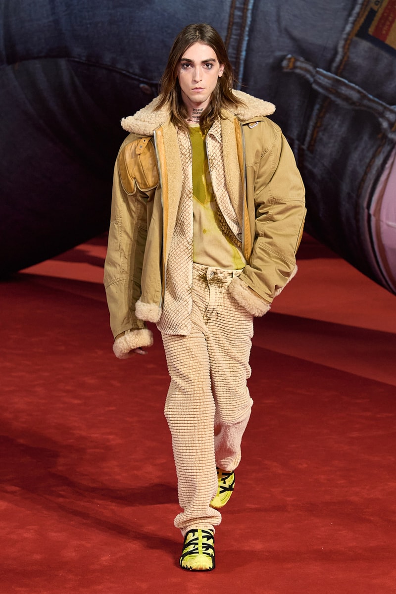 Diesel Fall/Winter 2022 Runway Show Glenn Martens Milan Fashion Week Autumn Winter FW22 