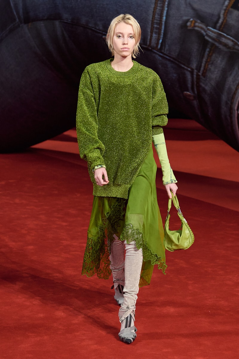 Diesel Fall/Winter 2022 Runway Show Glenn Martens Milan Fashion Week Autumn Winter FW22 
