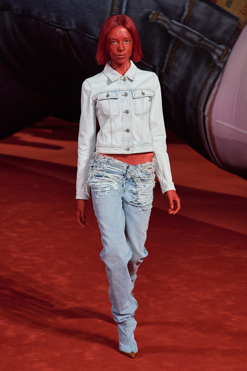 Diesel Fall/Winter 2022 Runway Show Glenn Martens Milan Fashion Week Autumn Winter FW22 