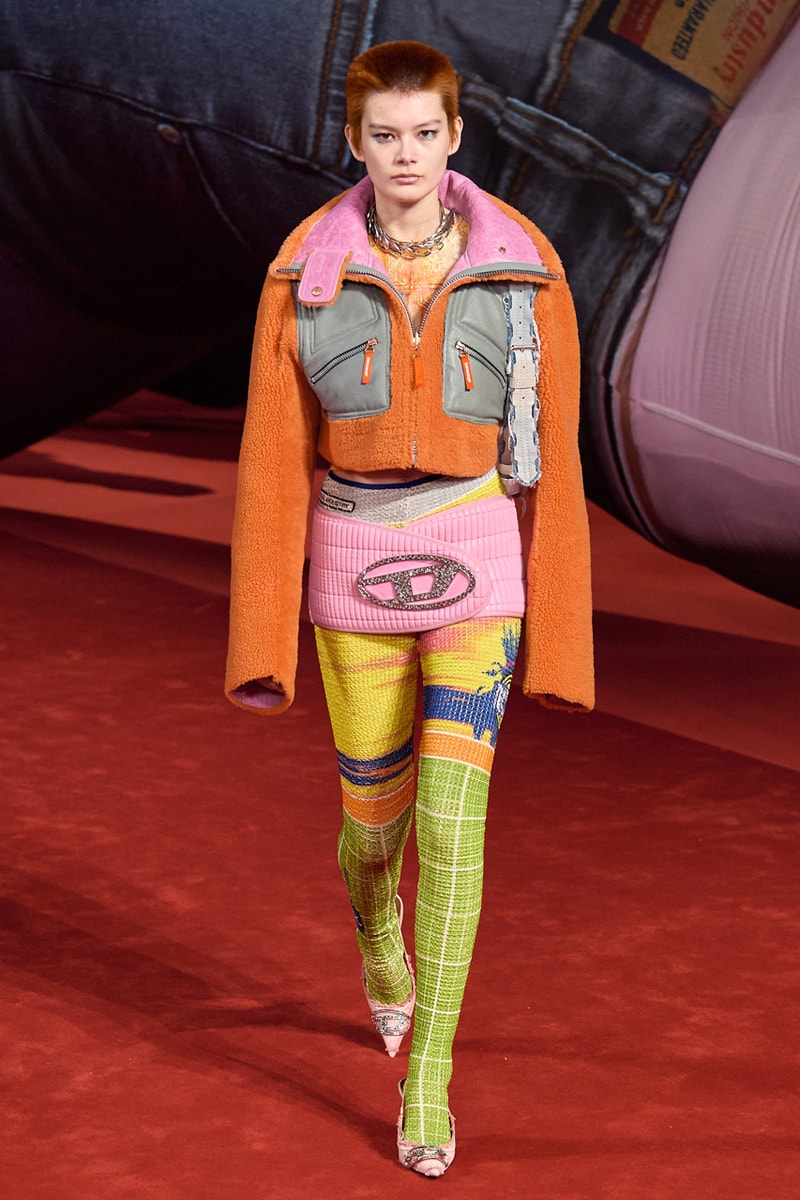 Diesel Fall/Winter 2022 Runway Show Glenn Martens Milan Fashion Week Autumn Winter FW22 