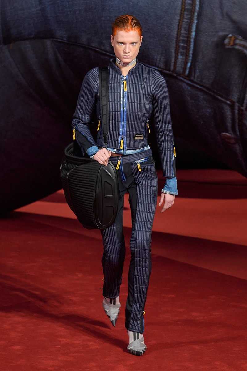 Diesel Fall/Winter 2022 Runway Show Glenn Martens Milan Fashion Week Autumn Winter FW22 