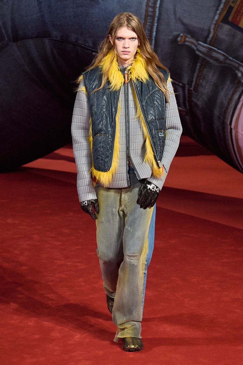 Diesel Fall/Winter 2022 Runway Show Glenn Martens Milan Fashion Week Autumn Winter FW22 
