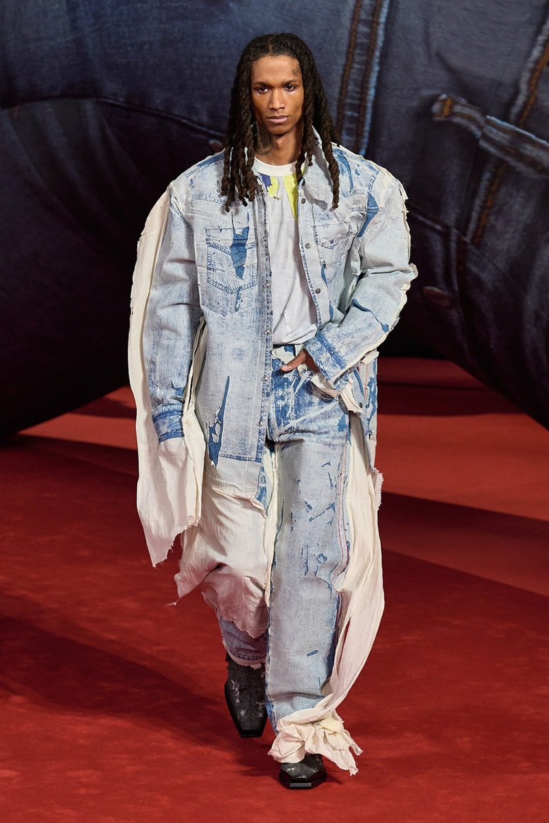 Diesel Fall/Winter 2022 Runway Show Glenn Martens Milan Fashion Week Autumn Winter FW22 