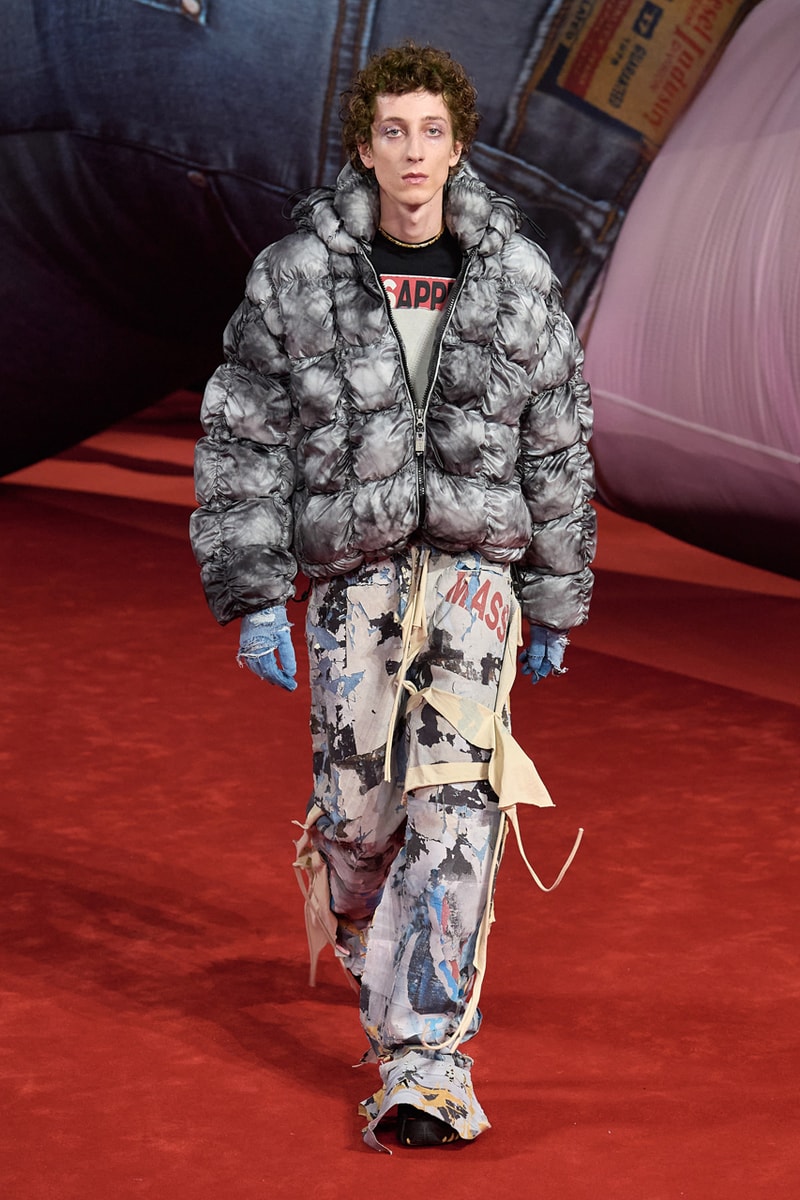 Diesel Fall/Winter 2022 Runway Show Glenn Martens Milan Fashion Week Autumn Winter FW22 