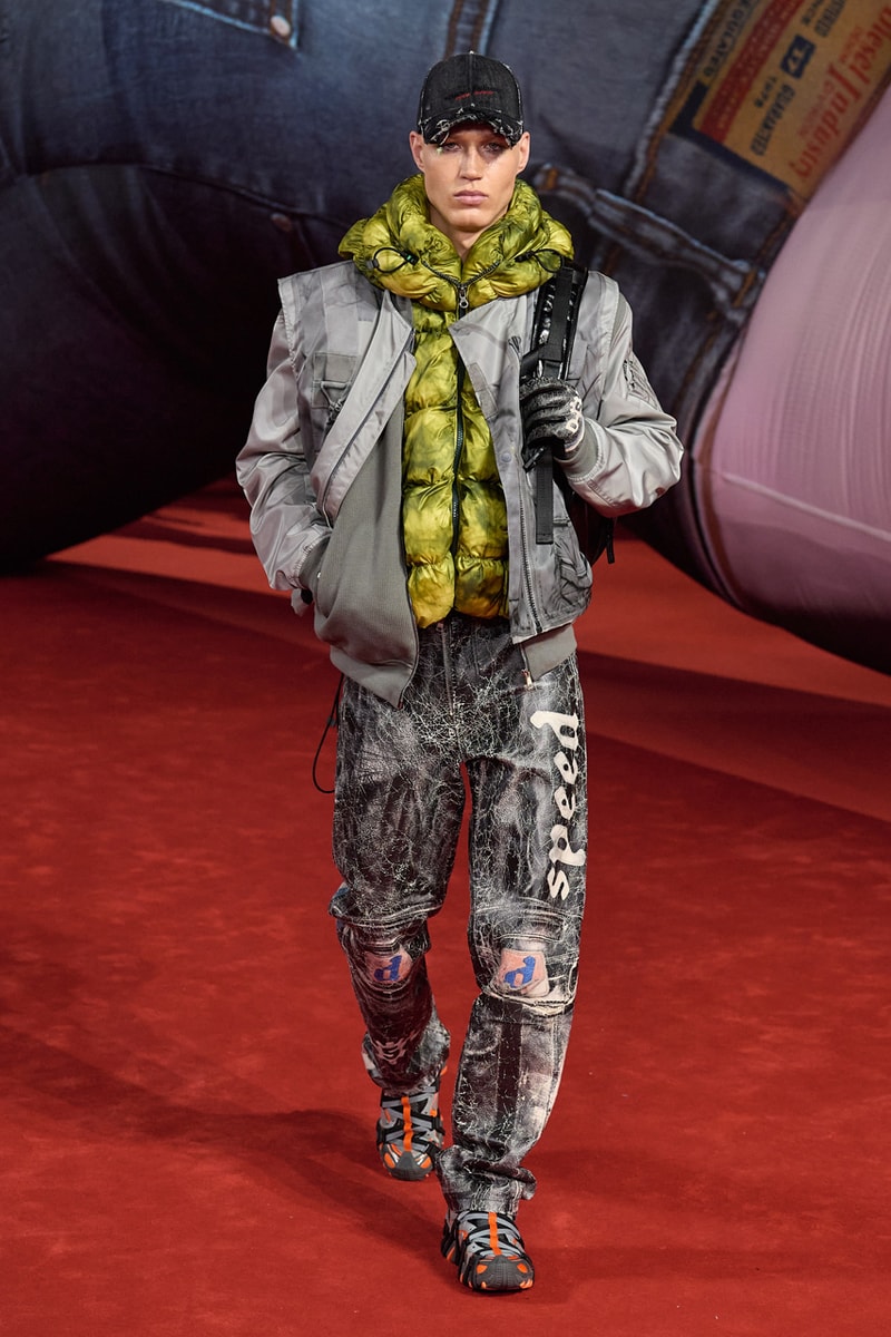 Diesel Fall/Winter 2022 Runway Show Glenn Martens Milan Fashion Week Autumn Winter FW22 