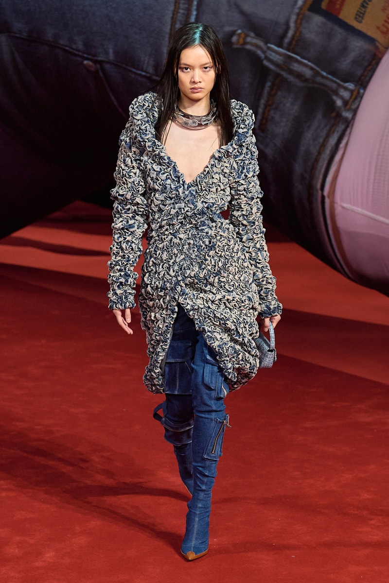 Diesel Fall/Winter 2022 Runway Show Glenn Martens Milan Fashion Week Autumn Winter FW22 