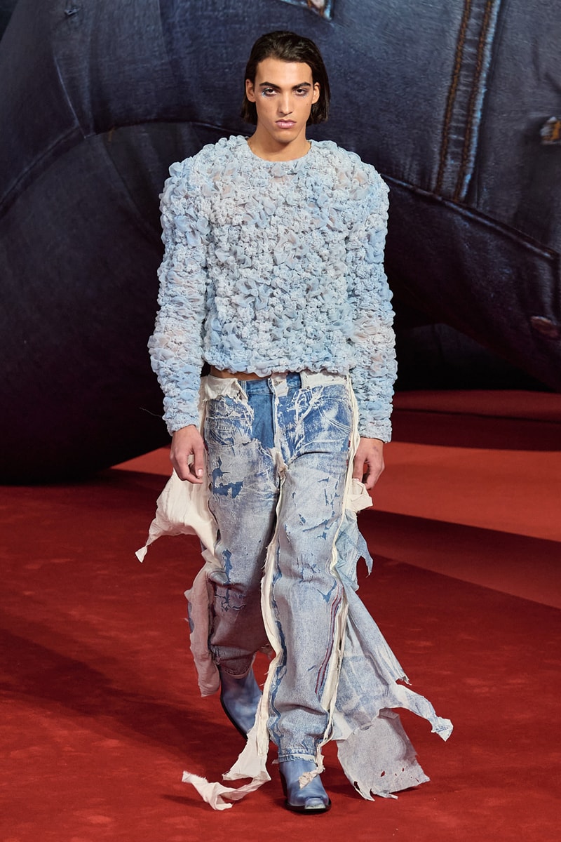 Diesel Fall/Winter 2022 Runway Show Glenn Martens Milan Fashion Week Autumn Winter FW22 