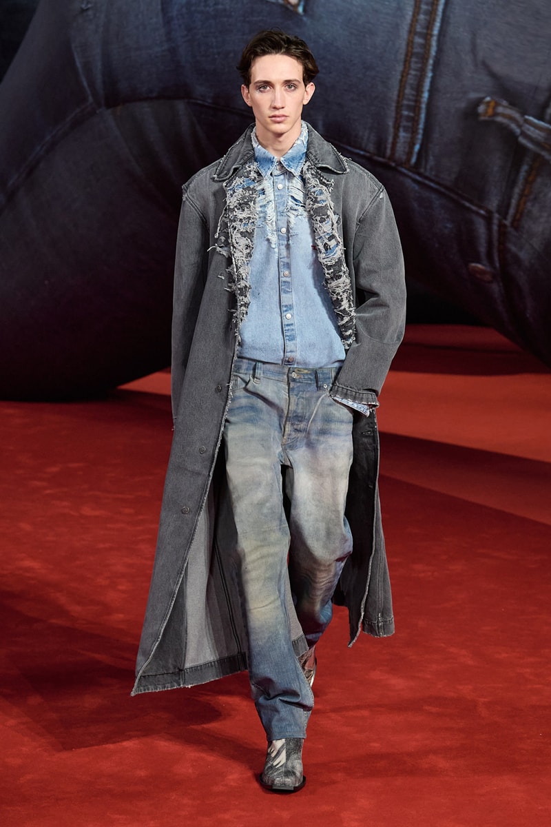 Diesel Fall/Winter 2022 Runway Show Glenn Martens Milan Fashion Week Autumn Winter FW22 