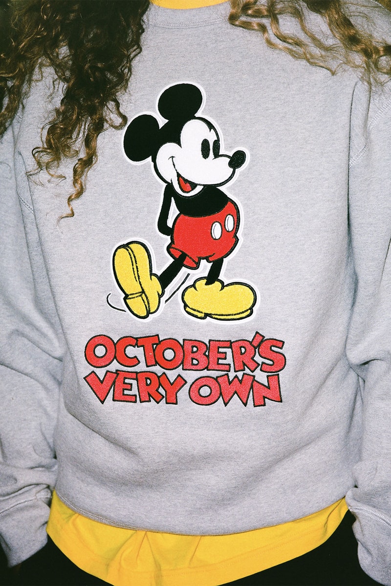 Disney Drake OVO SS22 Collab lookbook october's very own og disney characters mickey mouse donald duck goofy christian combs