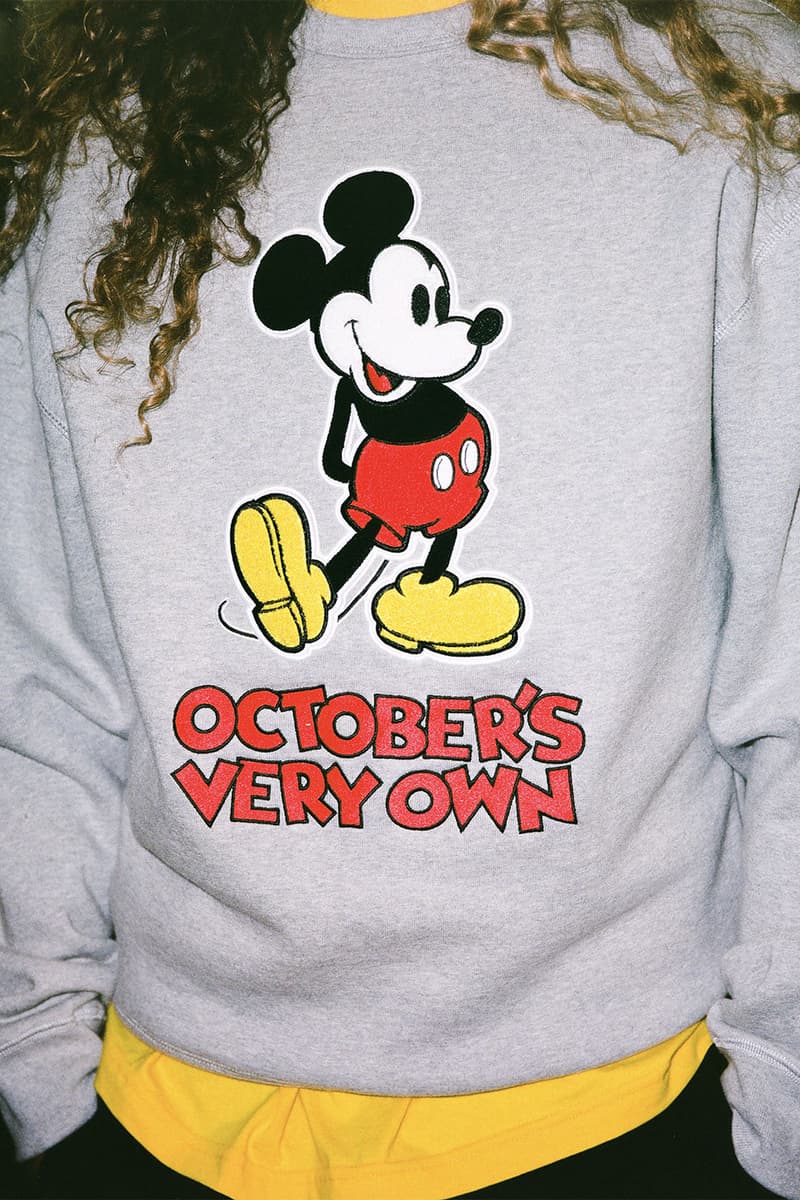 Disney Drake OVO SS22 Collab lookbook october's very own og disney characters mickey mouse donald duck goofy christian combs