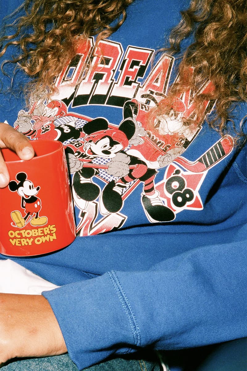 Disney Drake OVO SS22 Collab lookbook october's very own og disney characters mickey mouse donald duck goofy christian combs