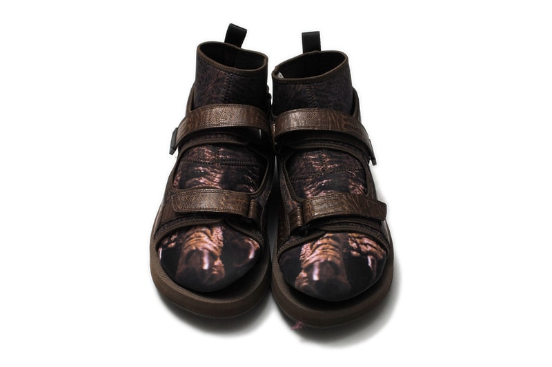 doublet Suicoke Collaboration animal motif leopard dinosaur reptile print Date Buy Price