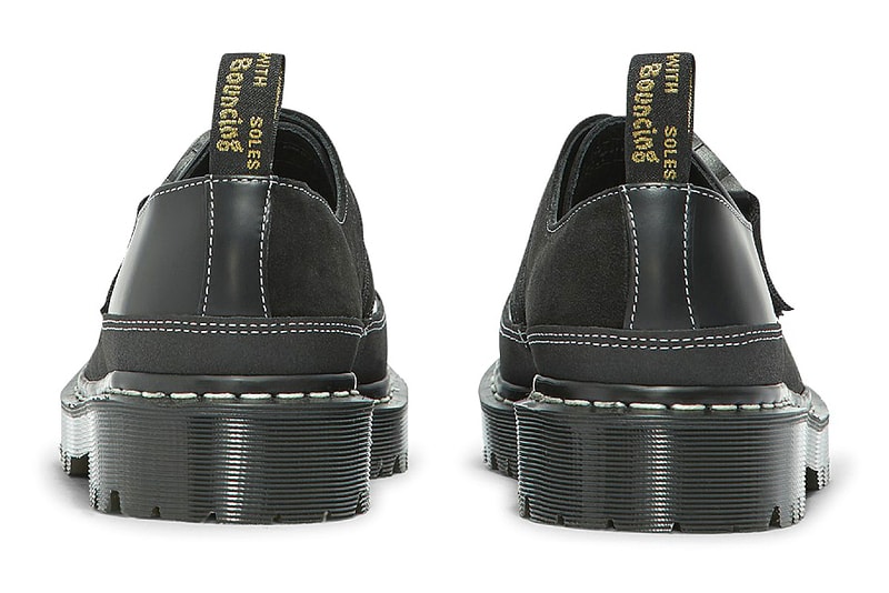 Dr. Martens 1460 1461 Tech Shoe Boot Black Leather Suede Webbing Nylon Buckle Release Information Drop Date Fall Winter 2021