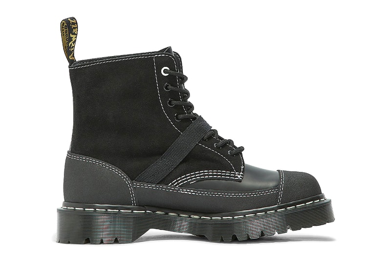 Dr. Martens 1460 1461 Tech Shoe Boot Black Leather Suede Webbing Nylon Buckle Release Information Drop Date Fall Winter 2021