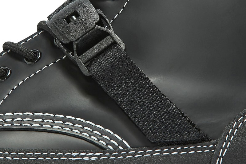 Dr. Martens 1460 1461 Tech Shoe Boot Black Leather Suede Webbing Nylon Buckle Release Information Drop Date Fall Winter 2021