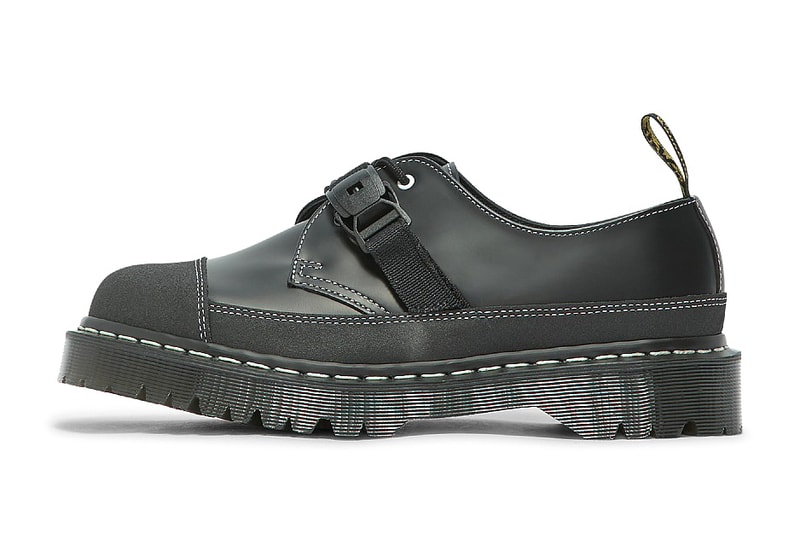 Dr. Martens 1460 1461 Tech Shoe Boot Black Leather Suede Webbing Nylon Buckle Release Information Drop Date Fall Winter 2021