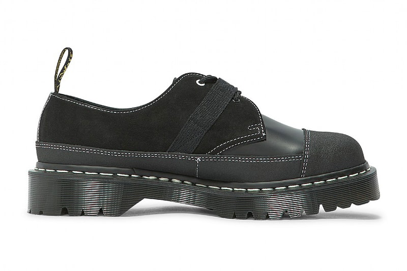 Dr. Martens 1460 1461 Tech Shoe Boot Black Leather Suede Webbing Nylon Buckle Release Information Drop Date Fall Winter 2021