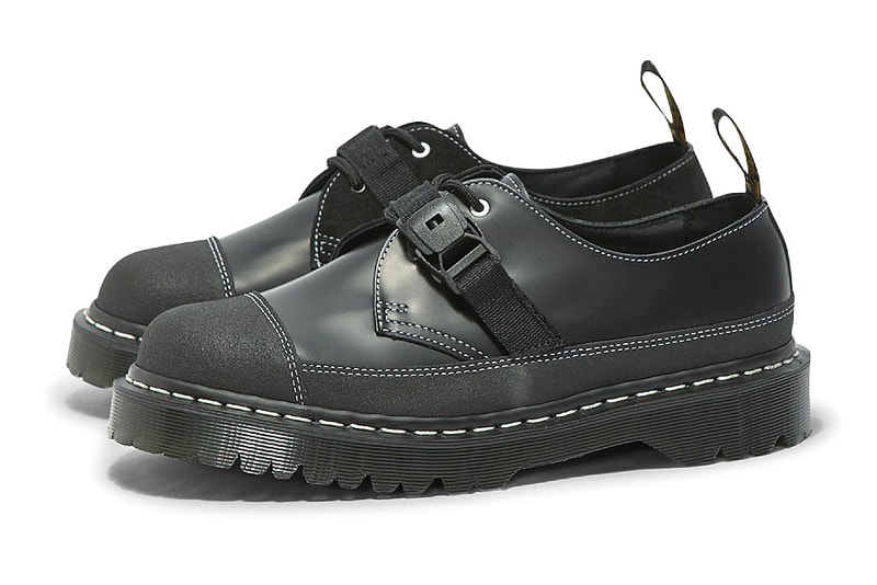 Dr. Martens 1460 1461 Tech Shoe Boot Black Leather Suede Webbing Nylon Buckle Release Information Drop Date Fall Winter 2021
