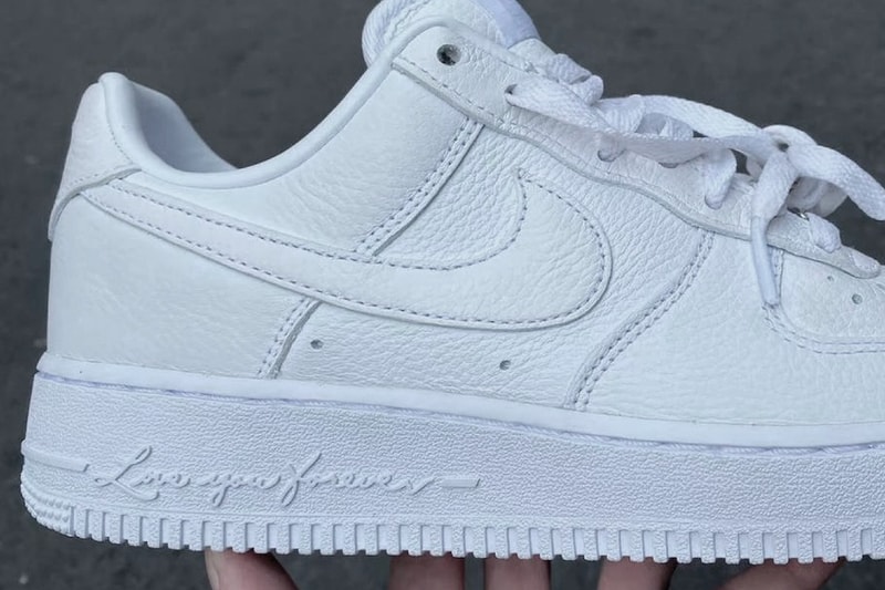 Drake NOCTA Nike Air Force 1 Certified Lover Boy Closer Look DA3825-100 Release Info Date Buy Price 