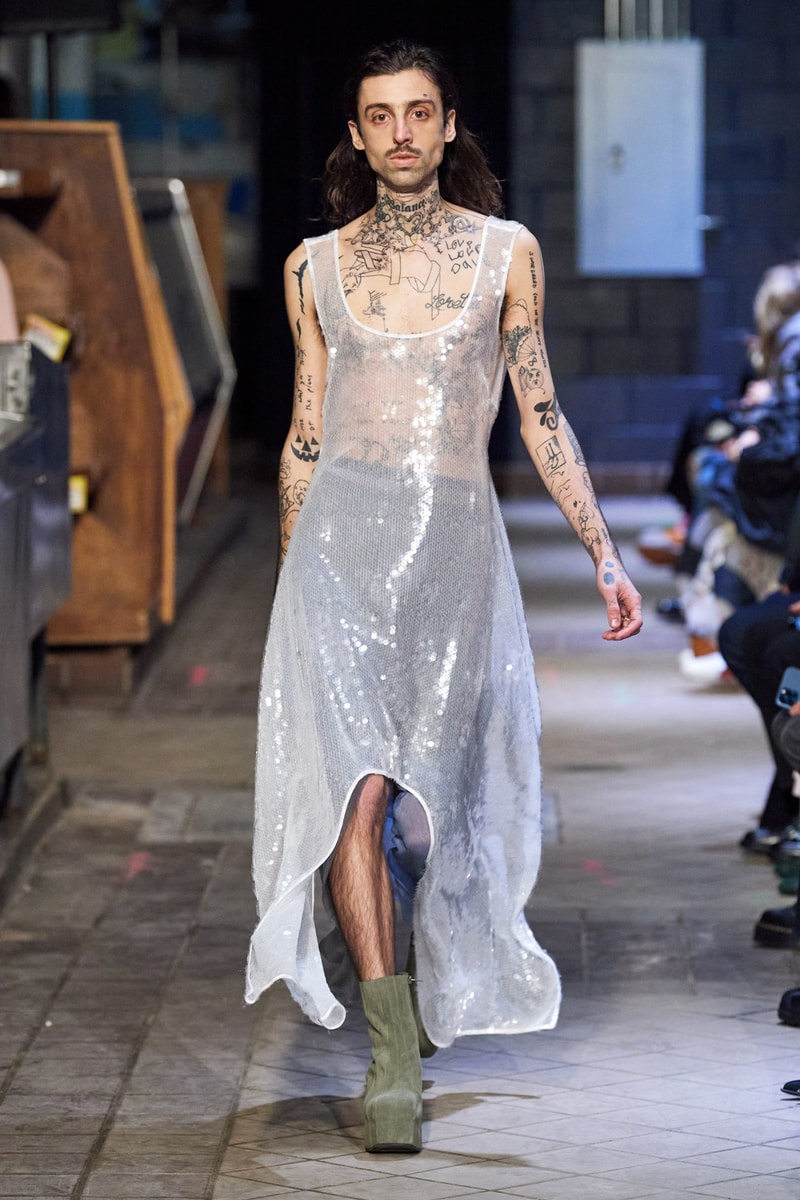 Eckhaus Latta Stages 10th Anniversary FW22 Runway at NYC's Historic Essex Market