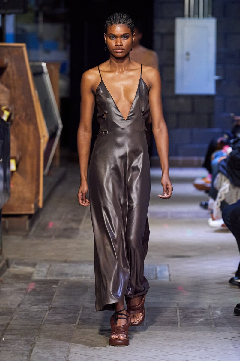 Eckhaus Latta Stages 10th Anniversary FW22 Runway at NYC's Historic Essex Market