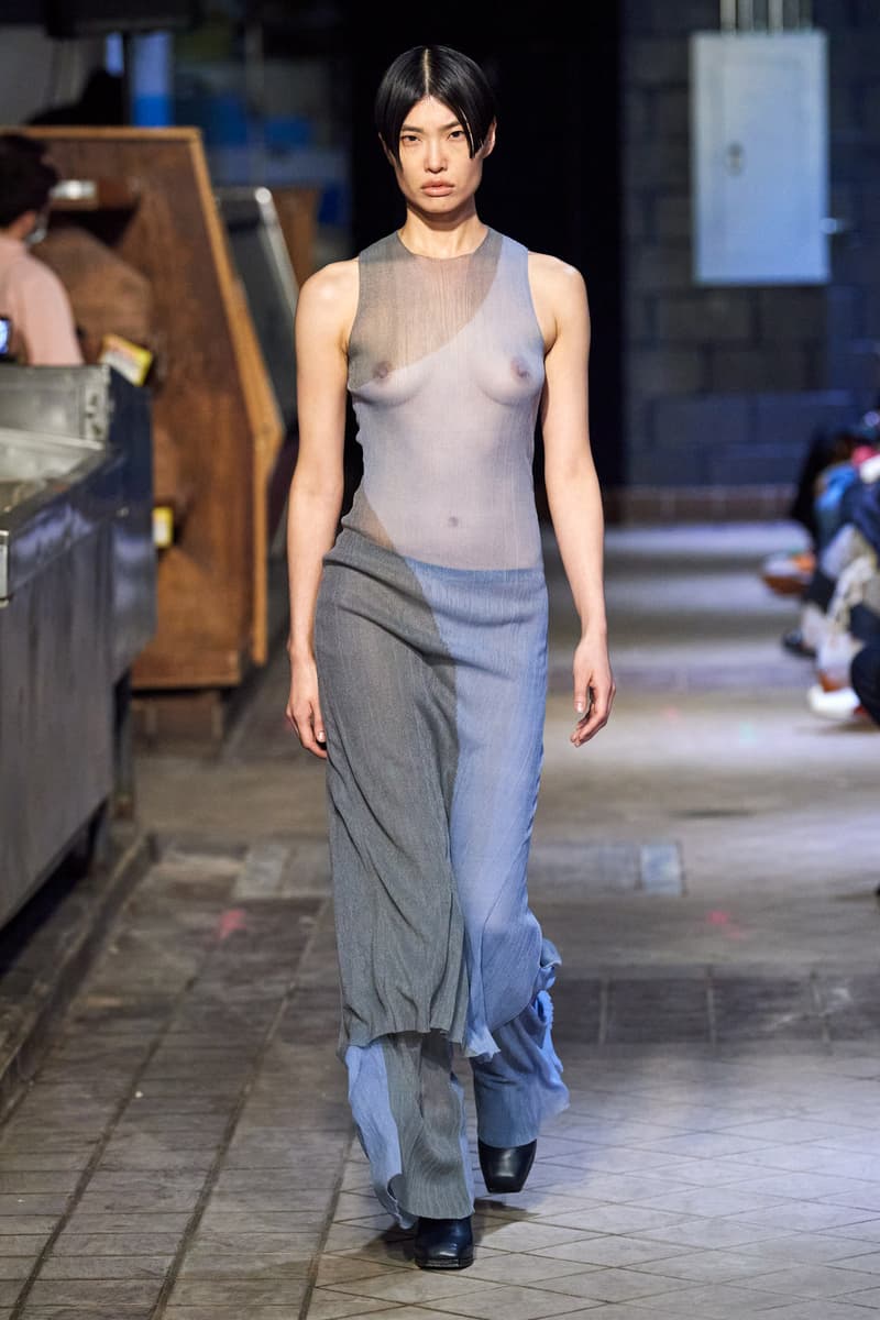 Eckhaus Latta Stages 10th Anniversary FW22 Runway at NYC's Historic Essex Market