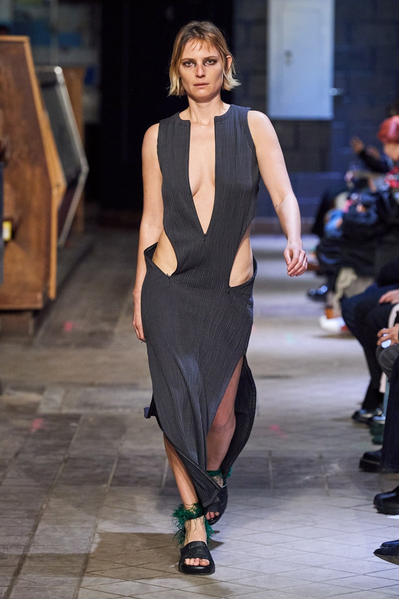 Eckhaus Latta Stages 10th Anniversary FW22 Runway at NYC's Historic Essex Market