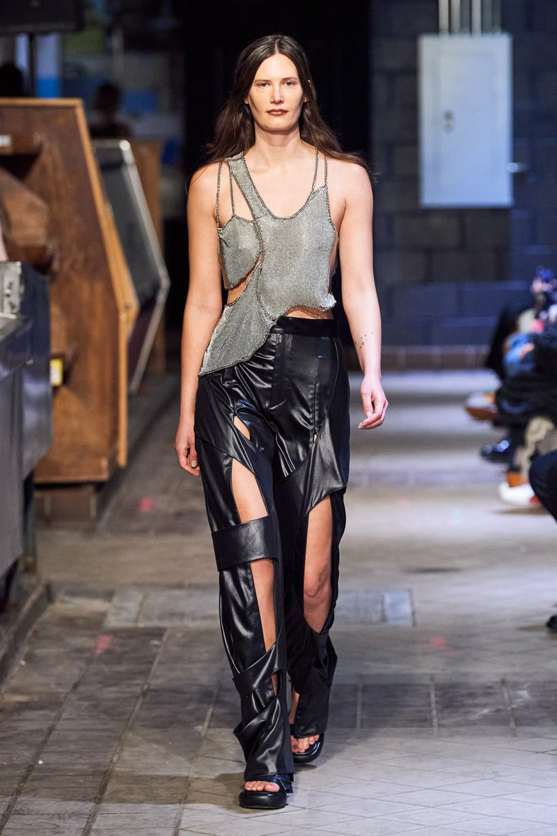 Eckhaus Latta Stages 10th Anniversary FW22 Runway at NYC's Historic Essex Market