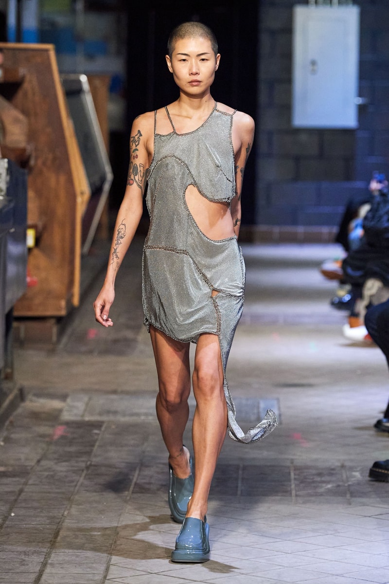 Eckhaus Latta Stages 10th Anniversary FW22 Runway at NYC's Historic Essex Market