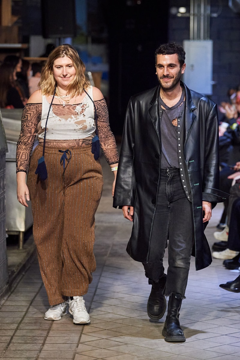 Eckhaus Latta Stages 10th Anniversary FW22 Runway at NYC's Historic Essex Market