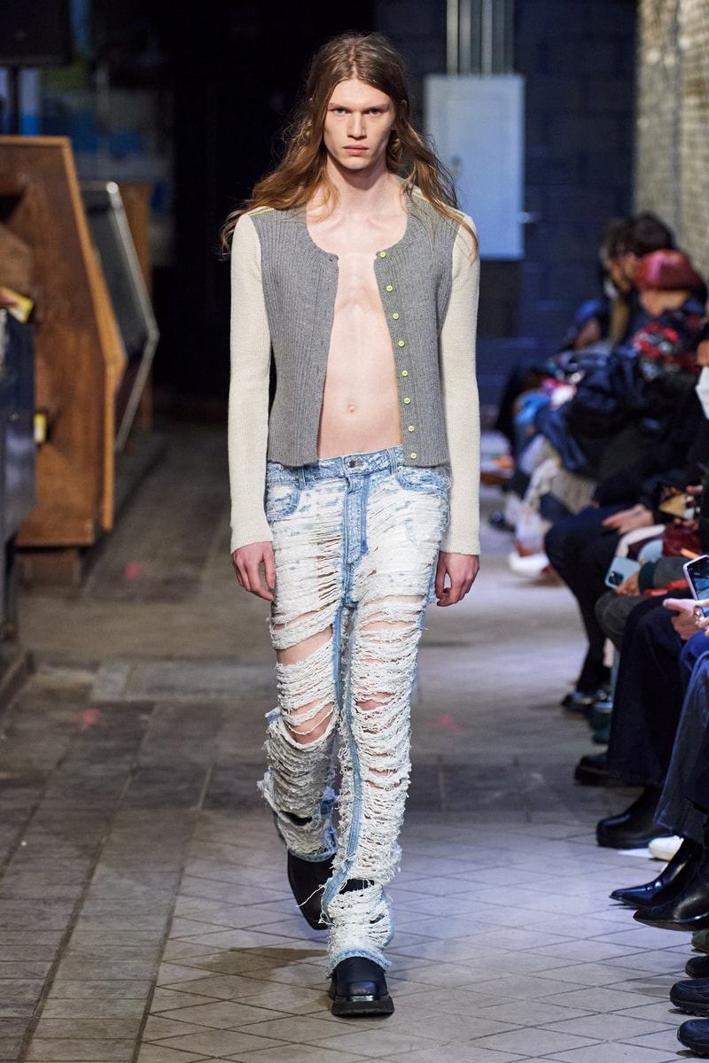 Eckhaus Latta Stages 10th Anniversary FW22 Runway at NYC's Historic Essex Market