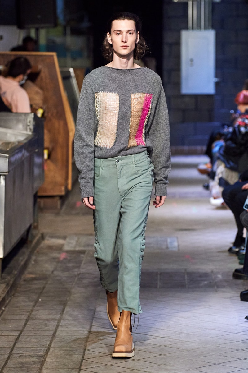 Eckhaus Latta Stages 10th Anniversary FW22 Runway at NYC's Historic Essex Market