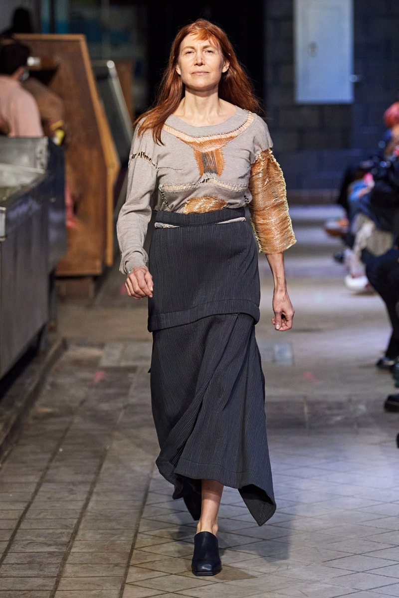 Eckhaus Latta Stages 10th Anniversary FW22 Runway at NYC's Historic Essex Market