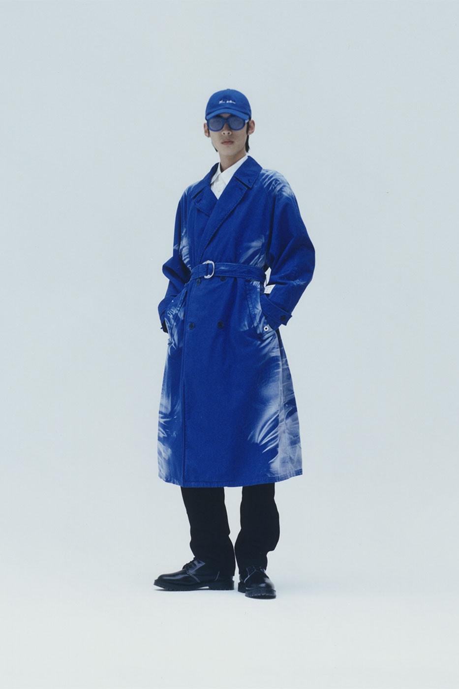 Etudes Studios Yves Klein Blue Monochrome Collection french international klein blue ikb sponge relief acetate 10th 60th anniversary sunglasses denim cotton hoodie t shirt release info