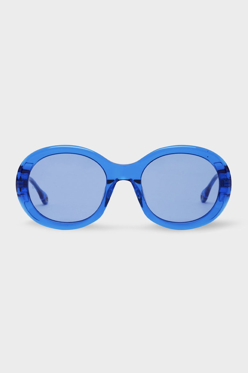 Etudes Studios Yves Klein Blue Monochrome Collection french international klein blue ikb sponge relief acetate 10th 60th anniversary sunglasses denim cotton hoodie t shirt release info