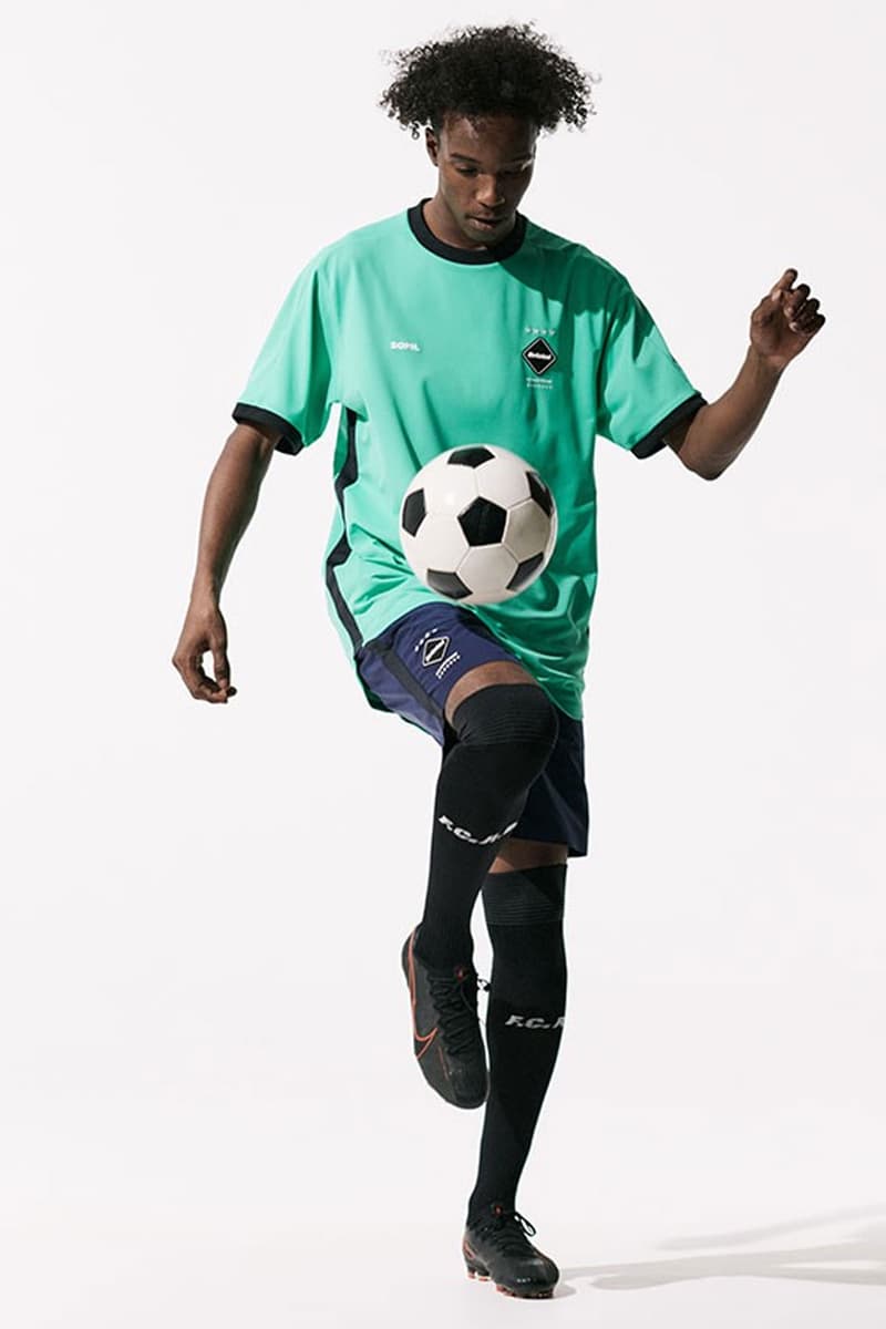 FC Real Bristol Prepares for an Active Summer in Latest SS22 Collection lookbook spring summer 2022 golf soccer football 