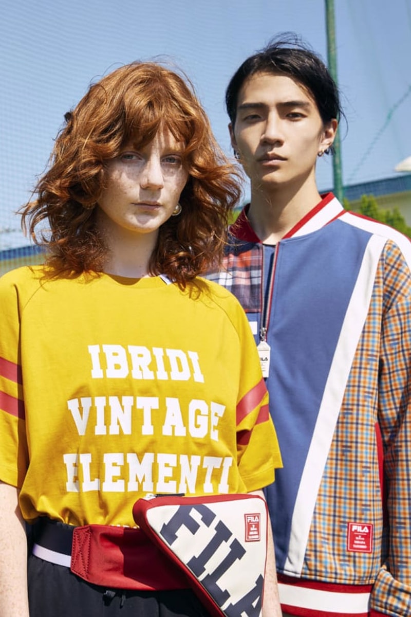 Maison Mihara Yasuhiro FILA HYBRID VINTAGE ELEMENTS glen plaid sportswear suit pattern fila mmy sneaker hoodie blazer jogger bag release info