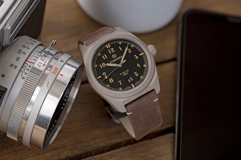 dropped mechanical watch