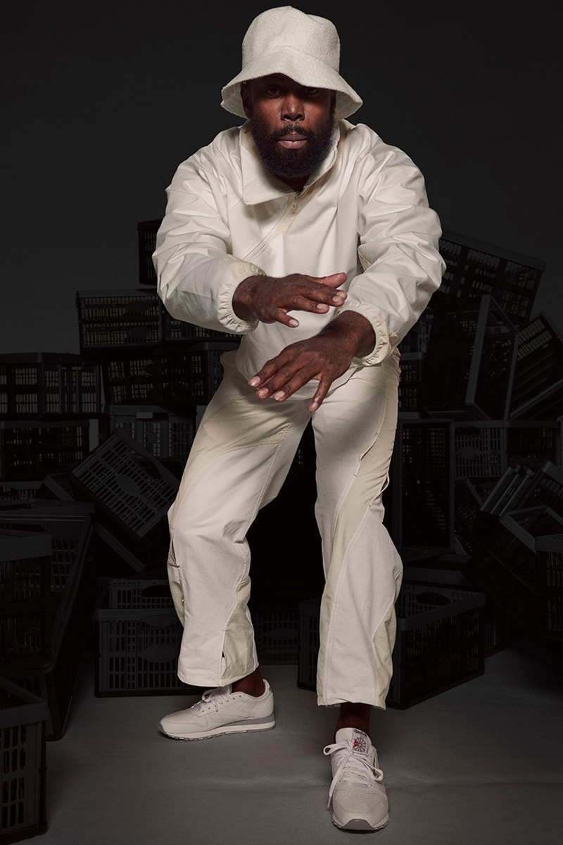 Ghetts Reebok Classic Leather Life Is Not A Spectator Sport Campaign Sole Mates HYPEBEAST Rapper British Grime Artist 