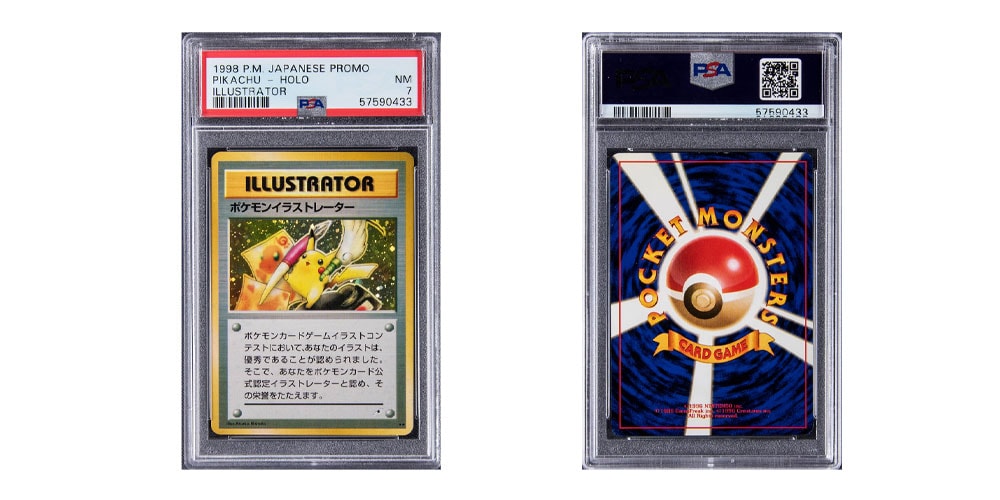 PSA 7 Pokemon Pikachu Illustrator Just Sold For $900,000 USD On Goldin  Auctions : r/PokemonTCG