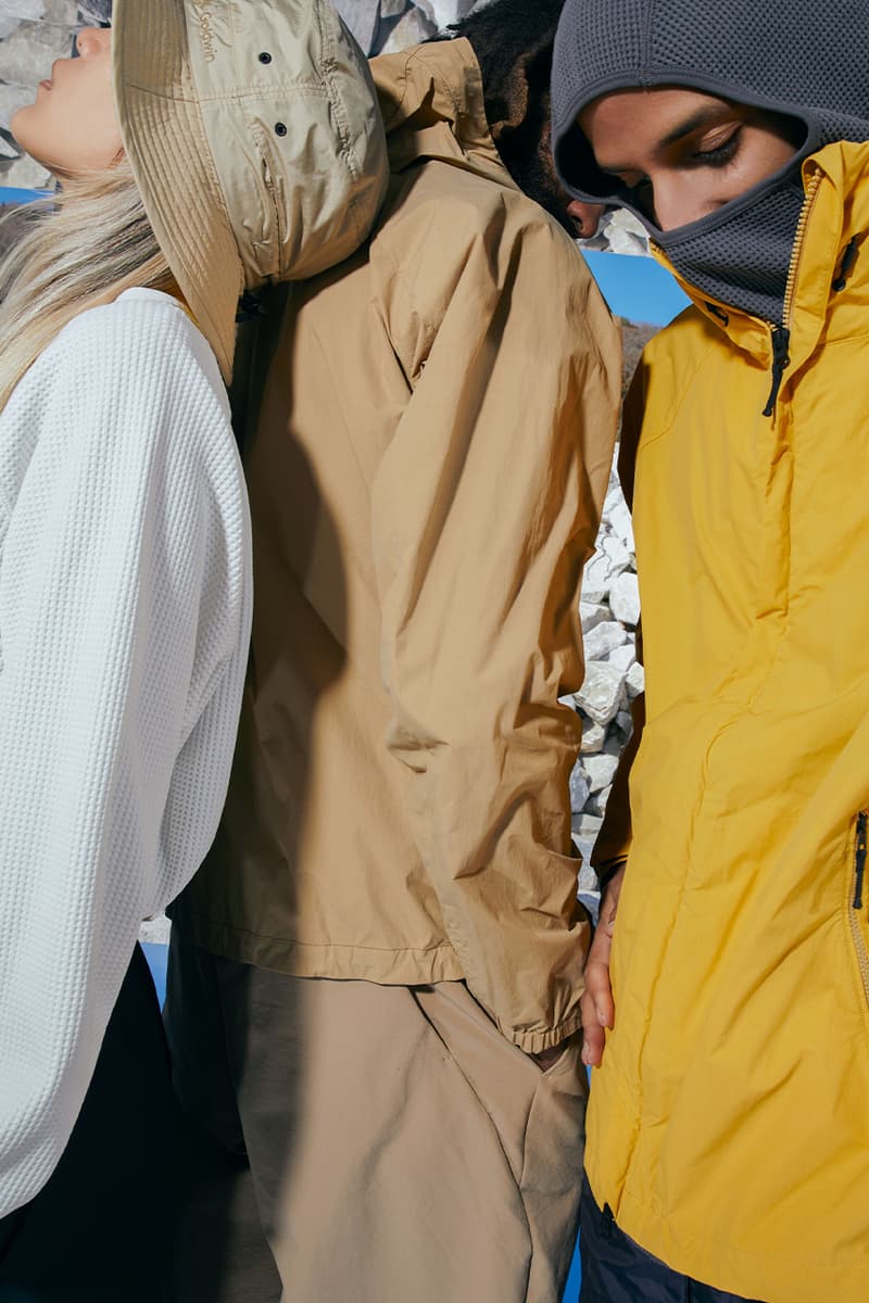 Goldwin Spring/Summer 2022 Lookbook Release Info Japanese outerwear 