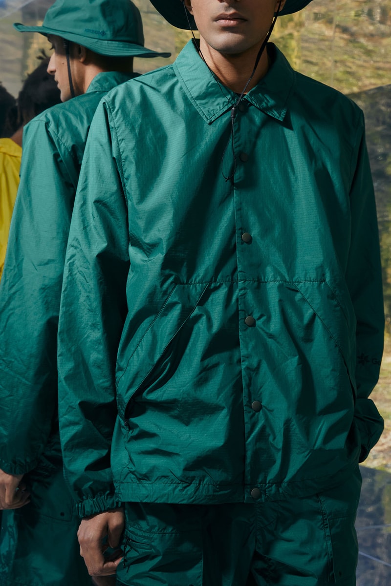 Goldwin Spring/Summer 2022 Lookbook Release Info Japanese outerwear 