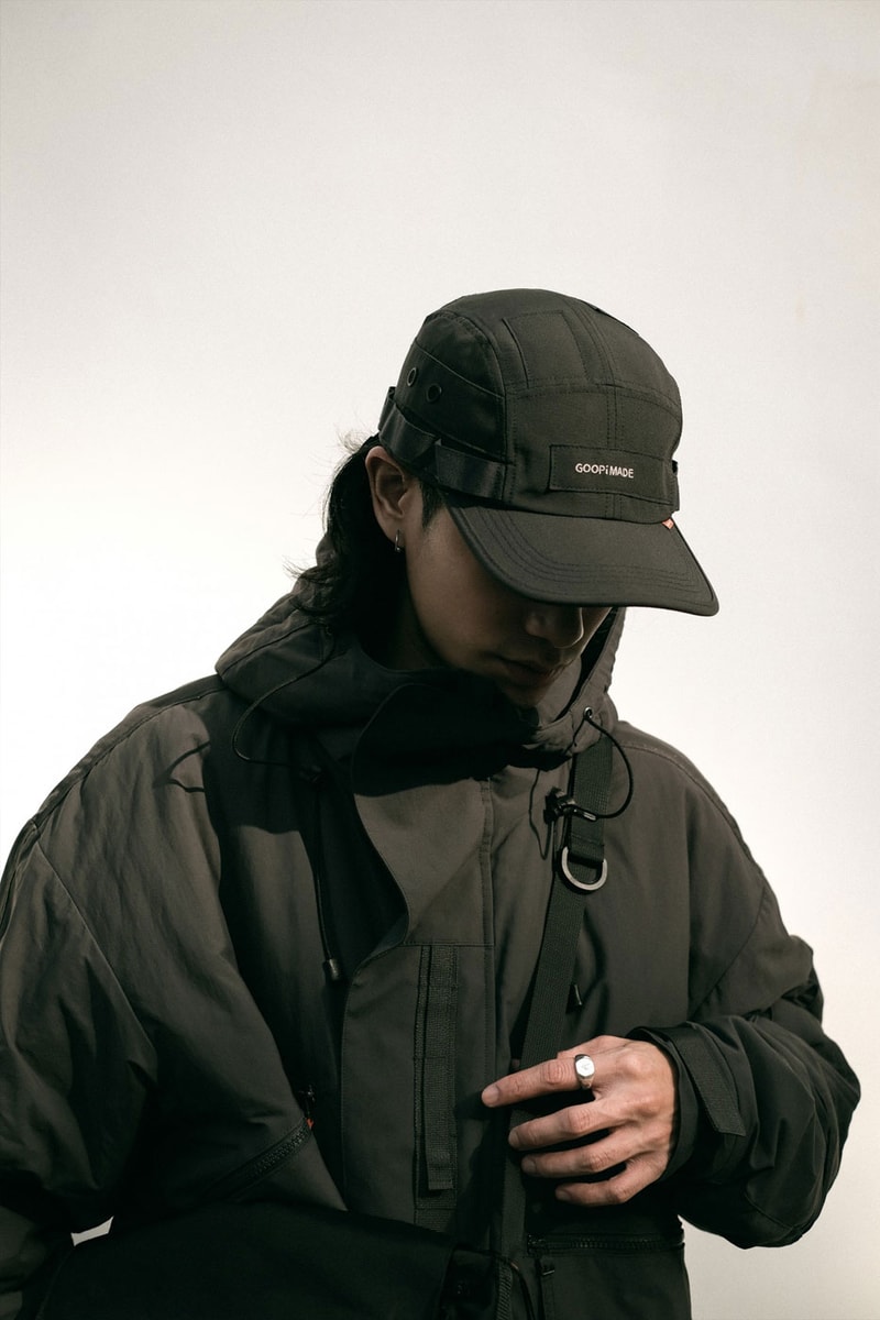 goopimade taiwanese designer kunai ac 03five panel cap modal bag soft box tee pre order february 7 release info 