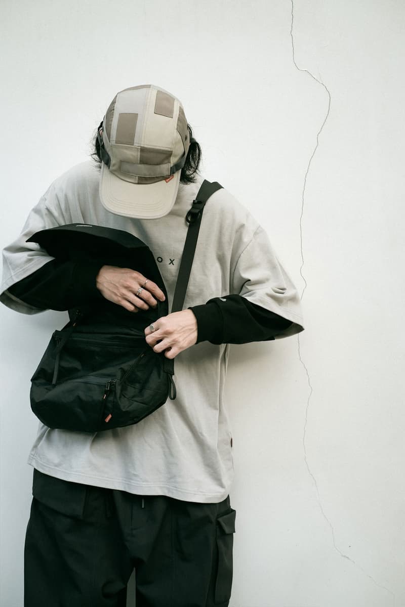 goopimade taiwanese designer kunai ac 03five panel cap modal bag soft box tee pre order february 7 release info 