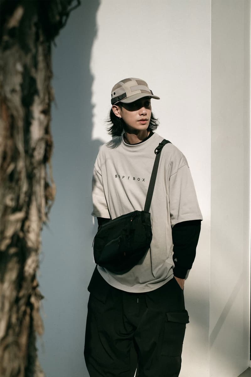 goopimade taiwanese designer kunai ac 03five panel cap modal bag soft box tee pre order february 7 release info 