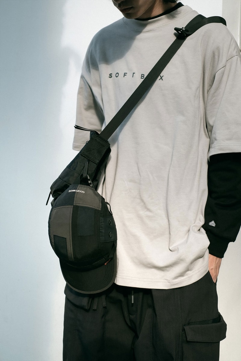 goopimade taiwanese designer kunai ac 03five panel cap modal bag soft box tee pre order february 7 release info 