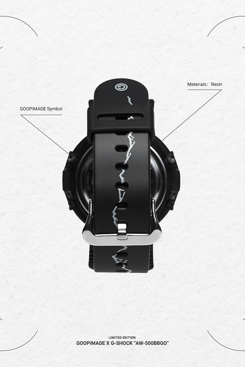 GOOPiMADE G-SHOCK Without APEX AW-500BBGO Watch Release Info Buy Price